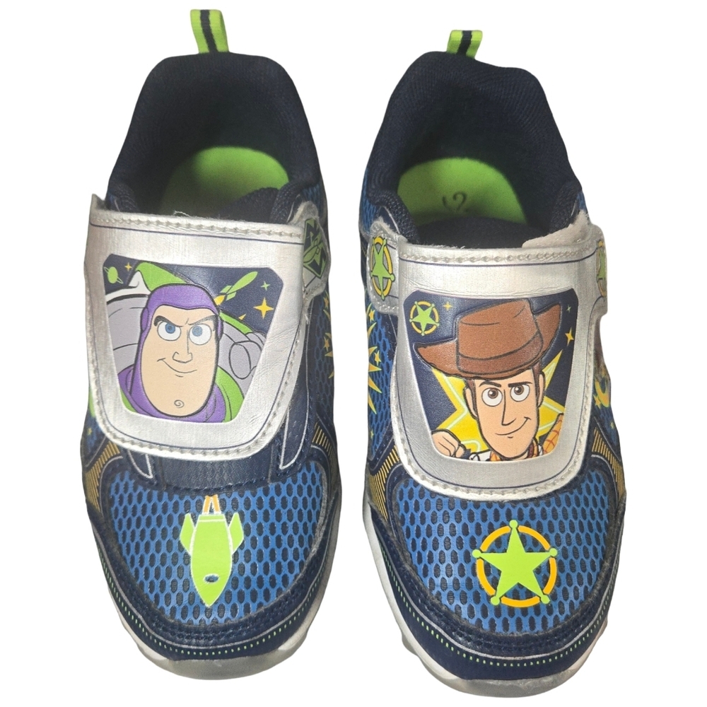 Disney Toy Story Character Sneakers Woody Buzz Lightyear Velcro slip on